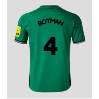 Newcastle United Sven Botman #4 Bortatröja 2023-24 Korta ärmar